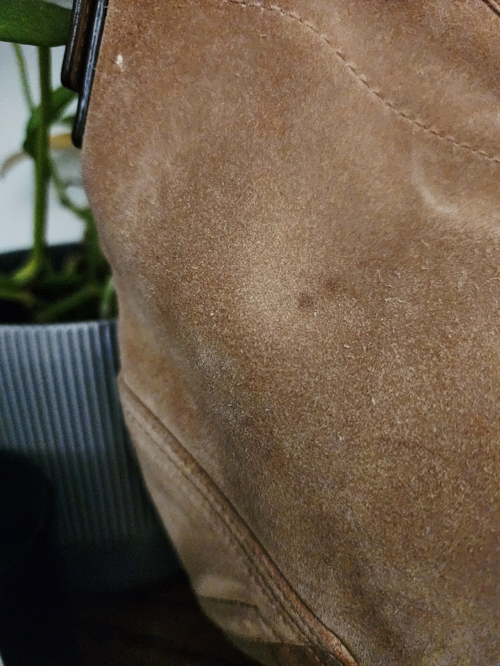 Coach Suede Hobo Shoulder Bag - Picture 4 of 8